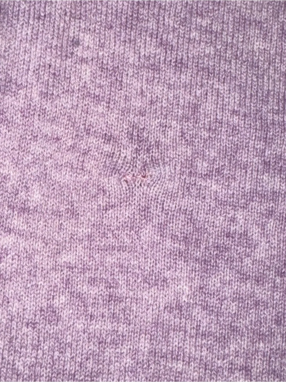 J.Crew 100% Cashmere Cozy Knit Crew Neck Pullover Sweater Purple Heather XL